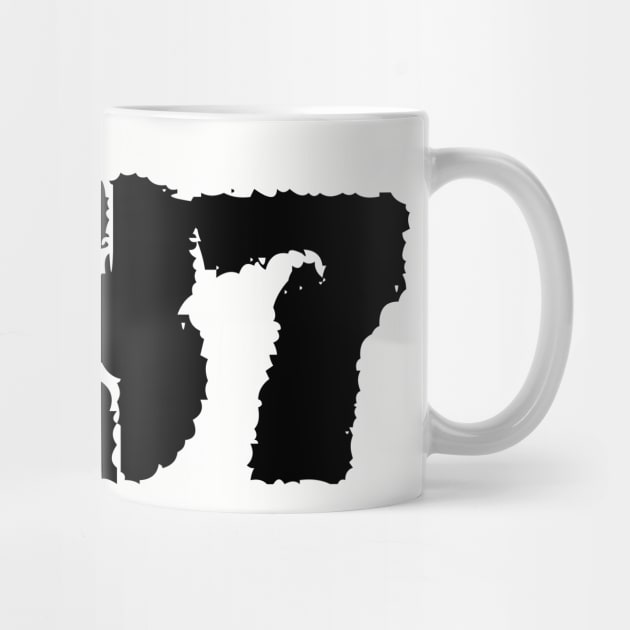 1337, black text by Stupid Coffee Designs